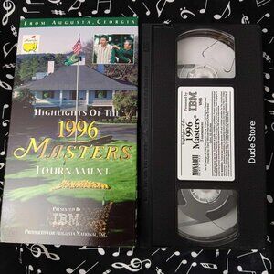 Highlights of the 1996 Masters Tournament - From Augusta Georgia - 1996 VHS